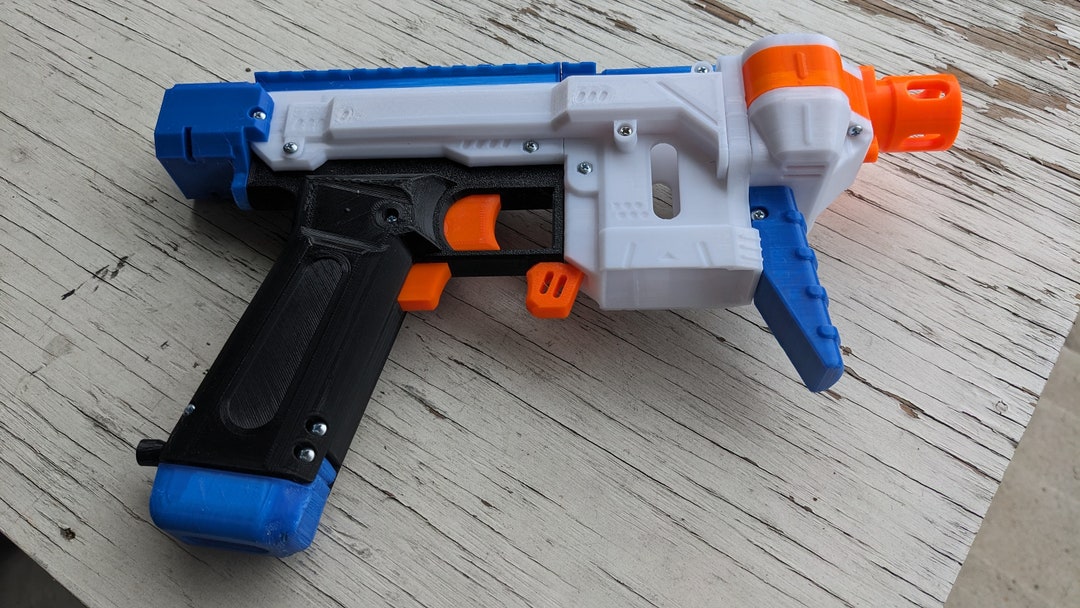 TOPLOAD Compact Nerf Gryphon Foam Dart Blaster Etsy Australia