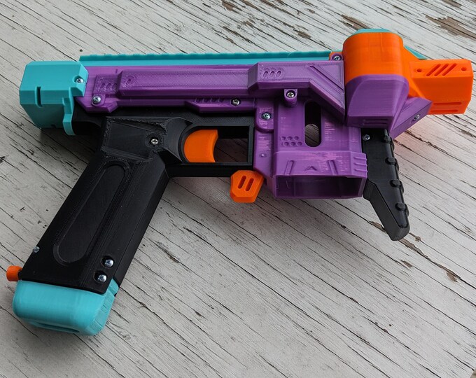 Compact Nerf Gryphon Foam Dart Blaster Etsy