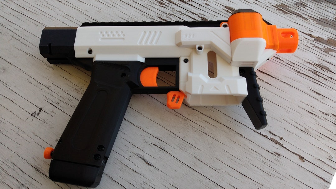 FULL AUTO Compact Nerf Gryphon by Flygonial Etsy