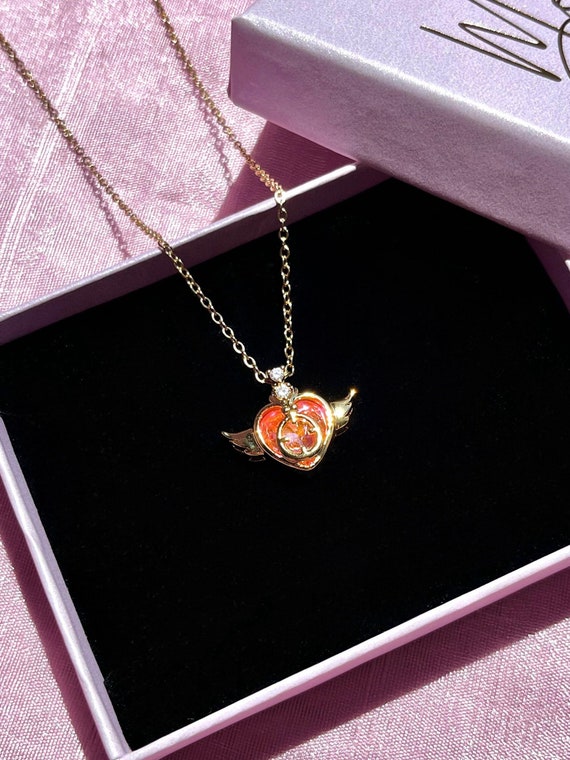 Collar Brosway Colección Chant Con Colgantes De Corazón, Luna Y Estrella - Acero Inoxidable 316L, 47 Cm
