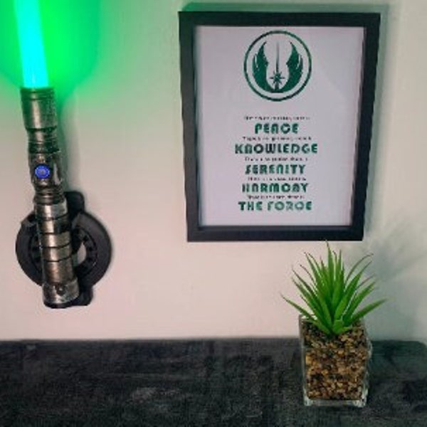 Lightsaber Display Case Etsy