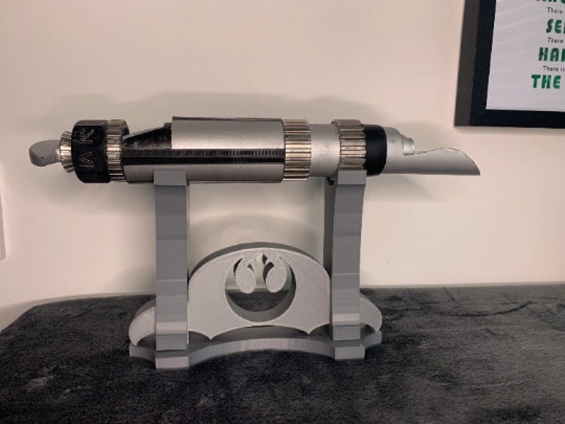3D Printed Lightsaber Hilt Display Stand Wall Mount Etsy UK