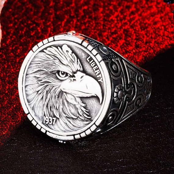 Azita Turkish Eagle Ring