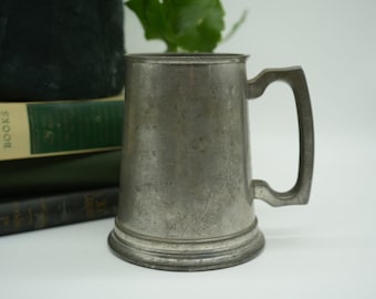 Vintage 'Huntly' Pewter Tankard: Silcraft Industries Barware, Melbourne Australia
