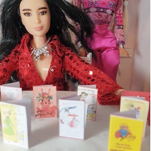 Bambole 1:6. Cartoline assortite per la FESTA DELLA MAMMA
