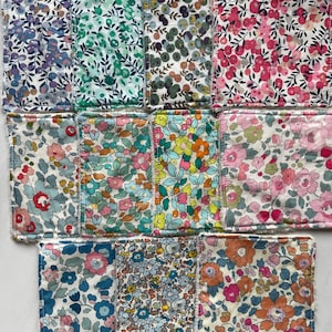 Liberty makeup remover wipes, reusable wipes, baby wipes, washable wipes, very soft bamboo sponge.