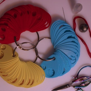 Floss Drop 3D per ricamo - Organizer per filo da ricamo - Pratico contenitore per punto croce