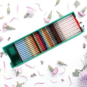Organisateur de Carte pour Pixel Hobby / Boite de Rangement /Pixel Art Classique- 70 Emplacements, Compatible Cartes Standard