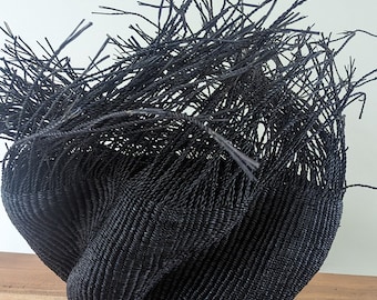 Afrikaanse mand | Bloempot | Bolga vaas | Mand | Handgemaakt | Gevlochten | Golvend | Ontwerp