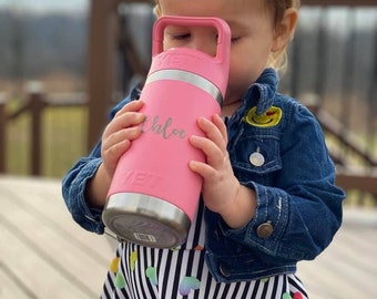 Yeti Jr Rambler Kid Sippy Cup Child Insulated Tumbler Personalized Kid  Tumbler Yeti Jr Personalized Child Gift Toddler Tumbler 