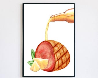 Rum Ham Digital Print Poster Its Always Sunny in Philadelphia IASIP Jersey Shore