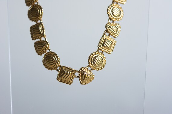 80s Vintage Ann Klein chunky Necklace and Bracele… - image 6