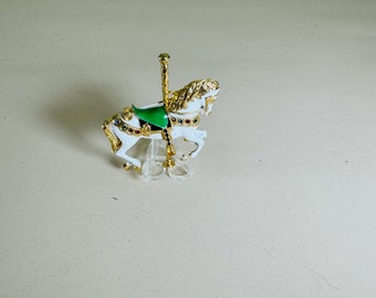 Broche de caballo carrusel