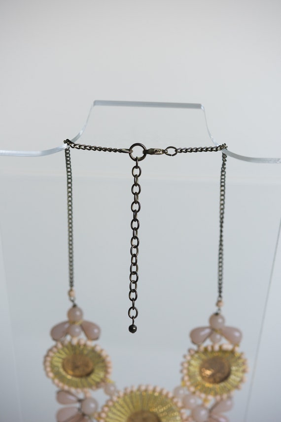 80s Boho Stone Necklace - image 3