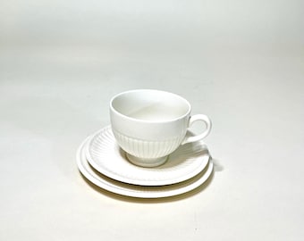 Wedgwood Edme cup, saucer and dessert plate