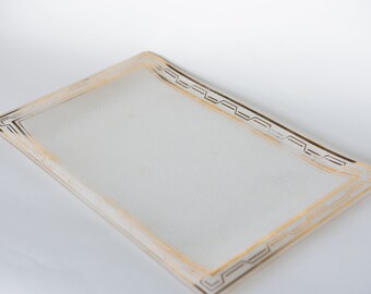 50-60s Large MCM Pebble glass tray