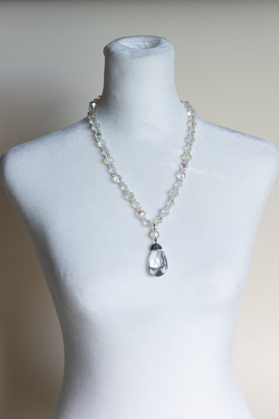 70-80s Vintage Crystal Necklace