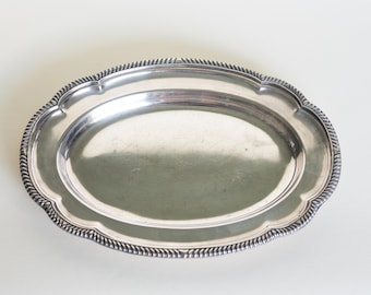 Reed and Barton Oval Serving Tray