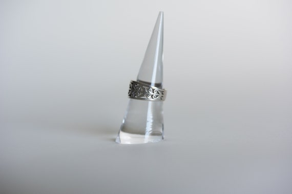 80s James Avery Filigree Ring - image 5