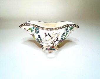 Coalport Indian Tree Gravy Boat