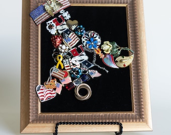 Liberty Bell Framed Jewelry Art