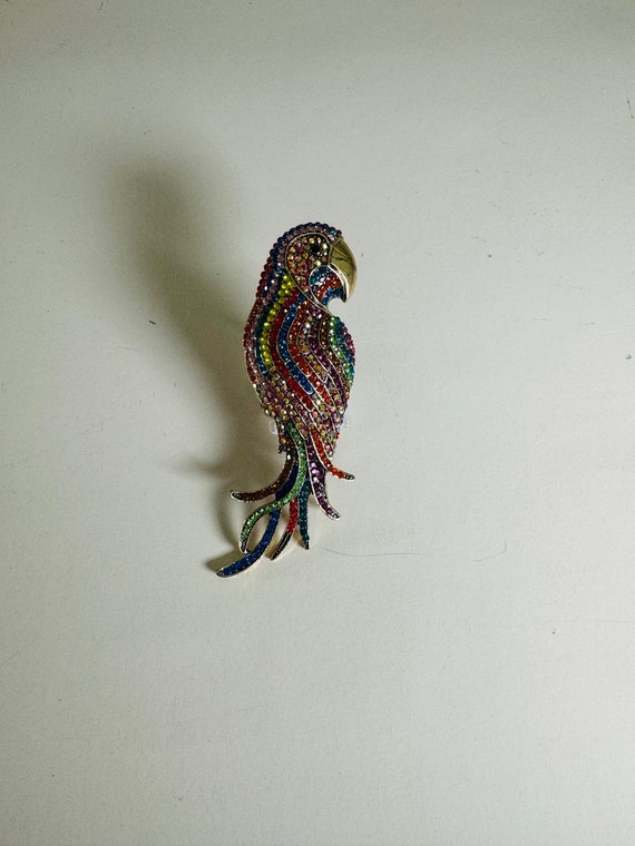 Extra Large Parrot Brooch