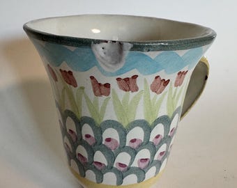 RETIRED MacKenzie Childs Coffee or Tea Mug - Madison