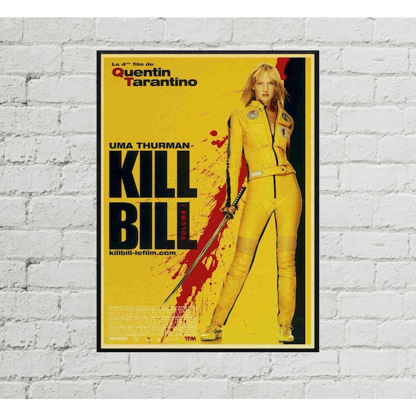 Kill Bill Movie Art Print 0417 A4 A3 A2 A1 size