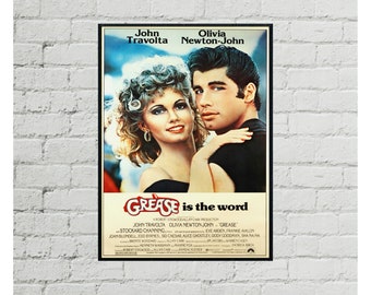 Grease Vintage Movie Art Print 0083 A4 A3 A2 A1 size