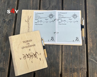 Mei Gipfebuach: Gipfelbuch Zum Ausfüllen Und Tourenbuch Zum Eintragen Als Geschenk Fuer Wanderer, Bergsteiger Und Bayern Mit Platz Fuer 50 Touren, . Wandern, Softcover Mit 110 Seiten Von 395721725