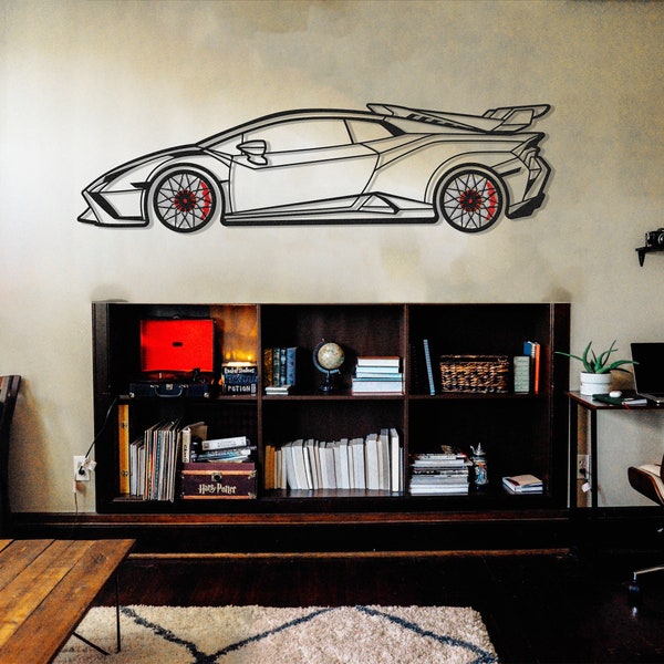 Metal Car Wall Art Etsy