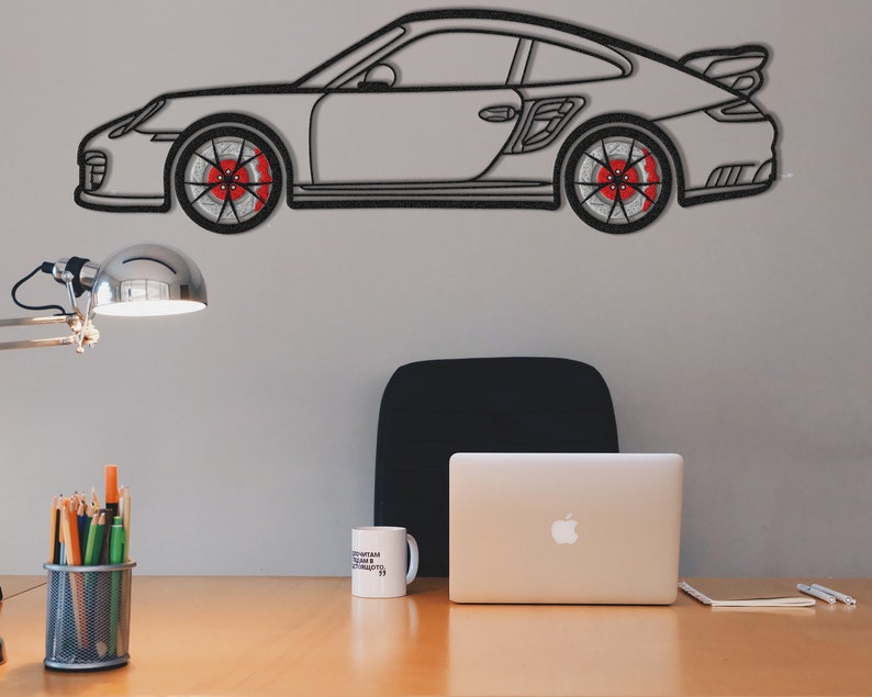 Metal Car Wall Art, Car Guy Gift, Car Wall Art, Metal Wall Art, Car