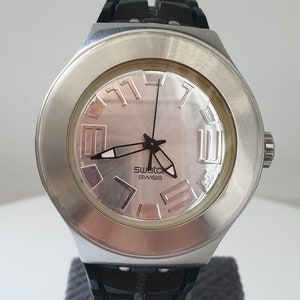 Vintage Swatch Watch YNS Serious Rare, 1990, NOS Condition,Swatch Collection Watches,Big Watches