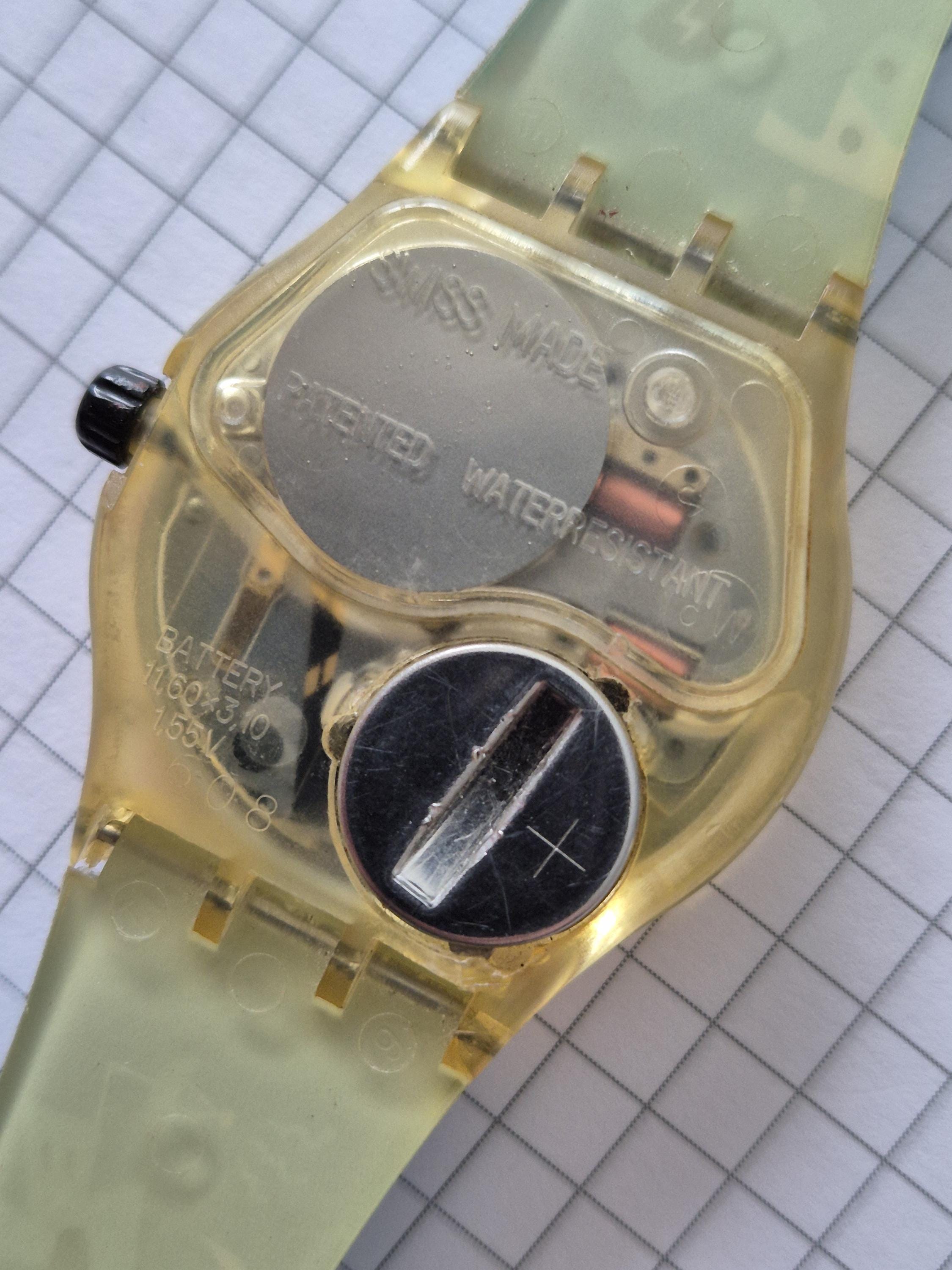 Rare Vintage Swatch Watch 1995 Musicall Running Time SLK 107 - Etsy