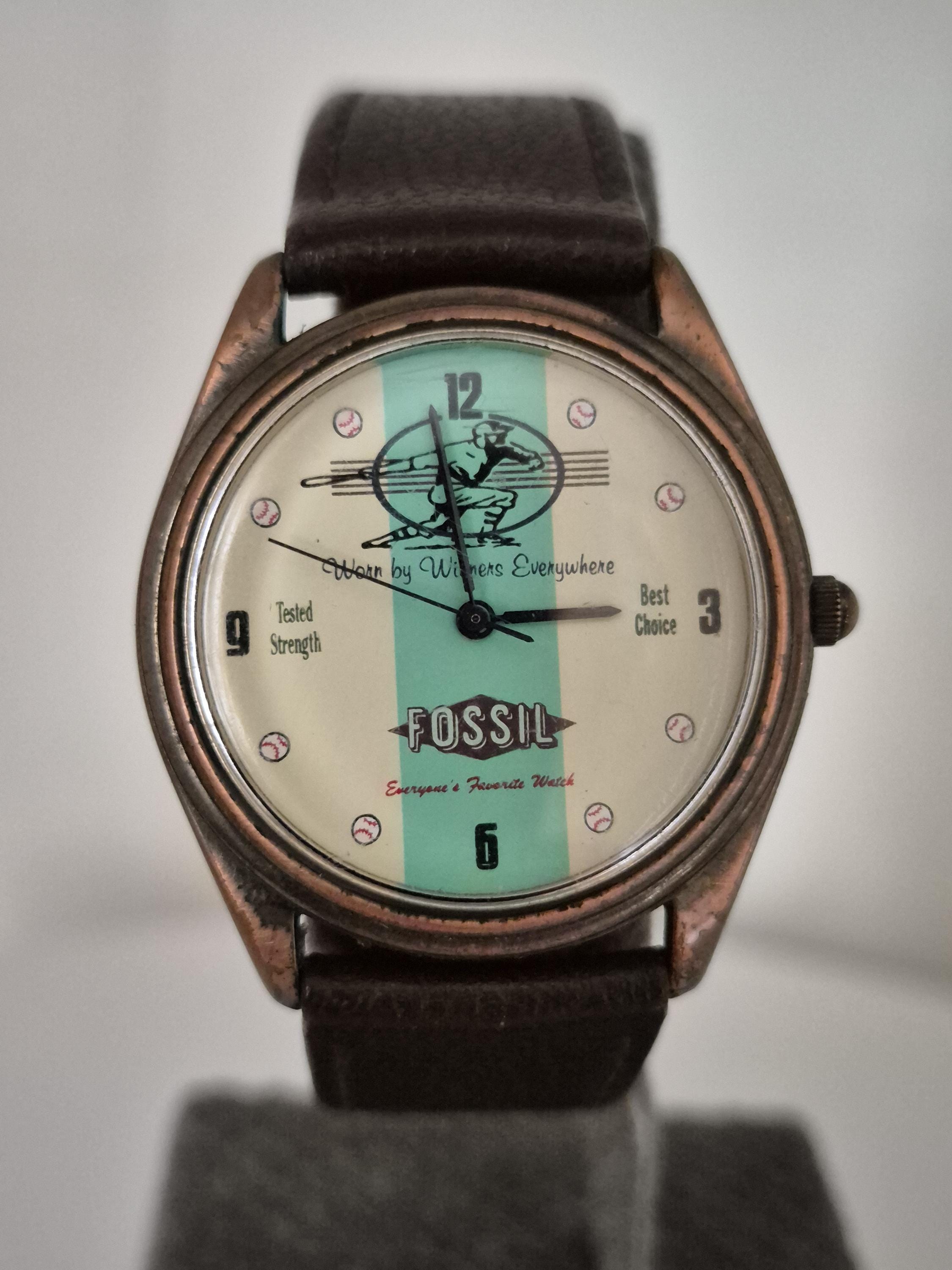 1986 FOSSIL COLLECTION WATCH Fossil CH 2986 - YouTube main image 2