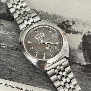 Rare  CITIZEN Crystal Seven Automatic  Vintage 1960&#39;s ,Collection Watch,All Original,Best Gift Idea