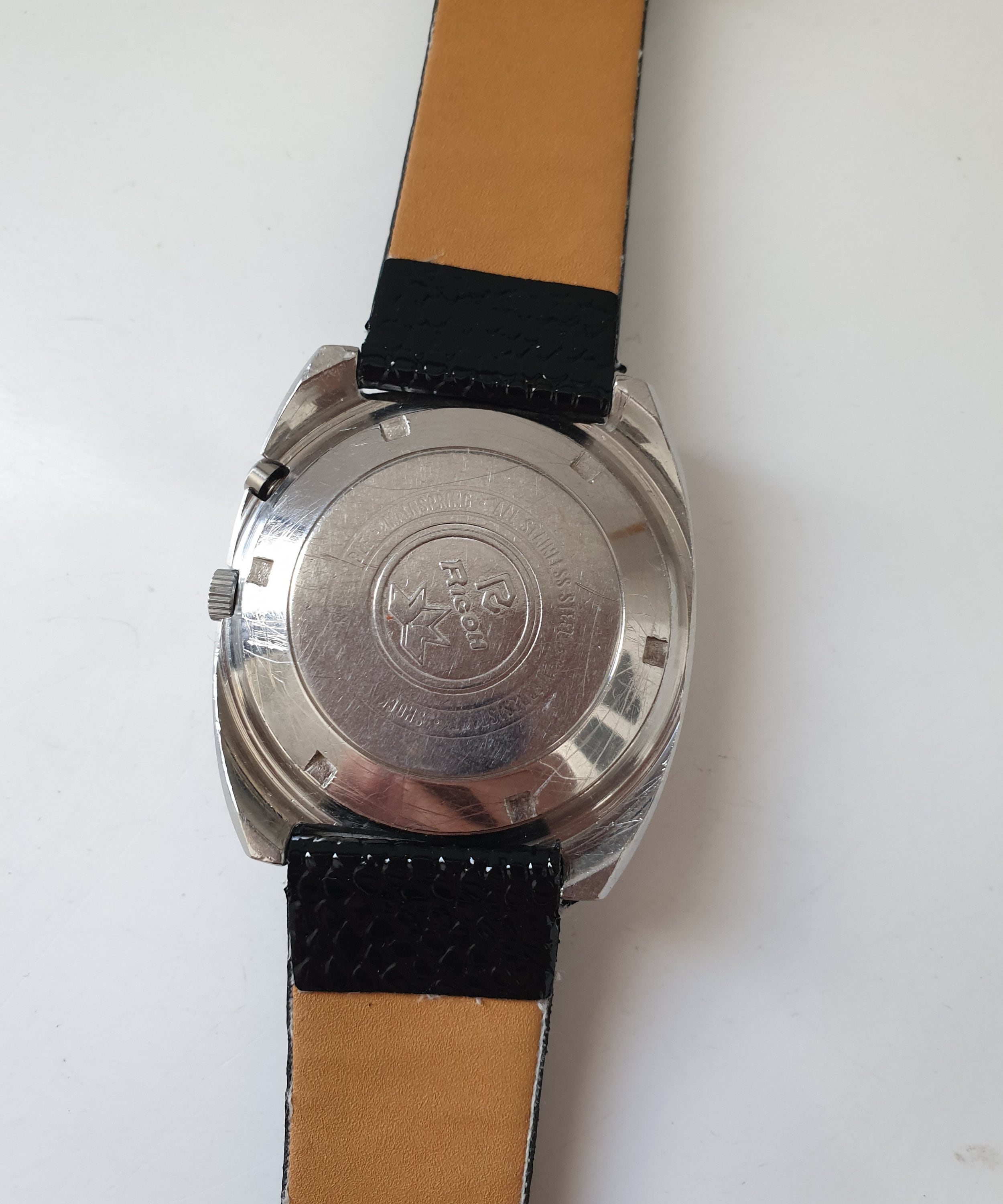 超希少　70s／80s CITIZEN／SEIKO／RICOHタイピン Vintage Ricoh Automatic 1970's Rare Men's Watch Gold Plated