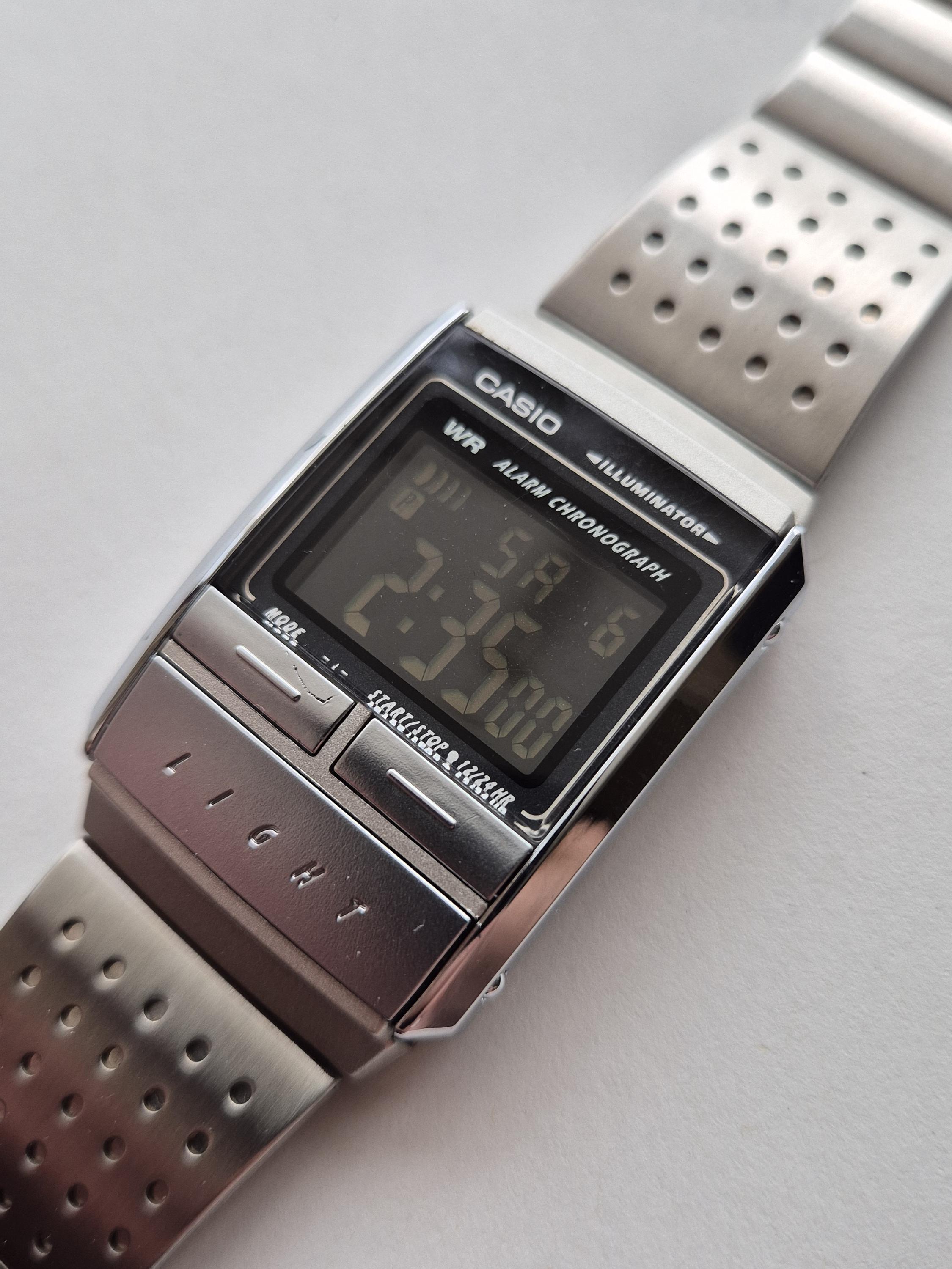 Rare Vintage Casio A 200 Digital LCD Watch, Japan Modul-1604, NOS