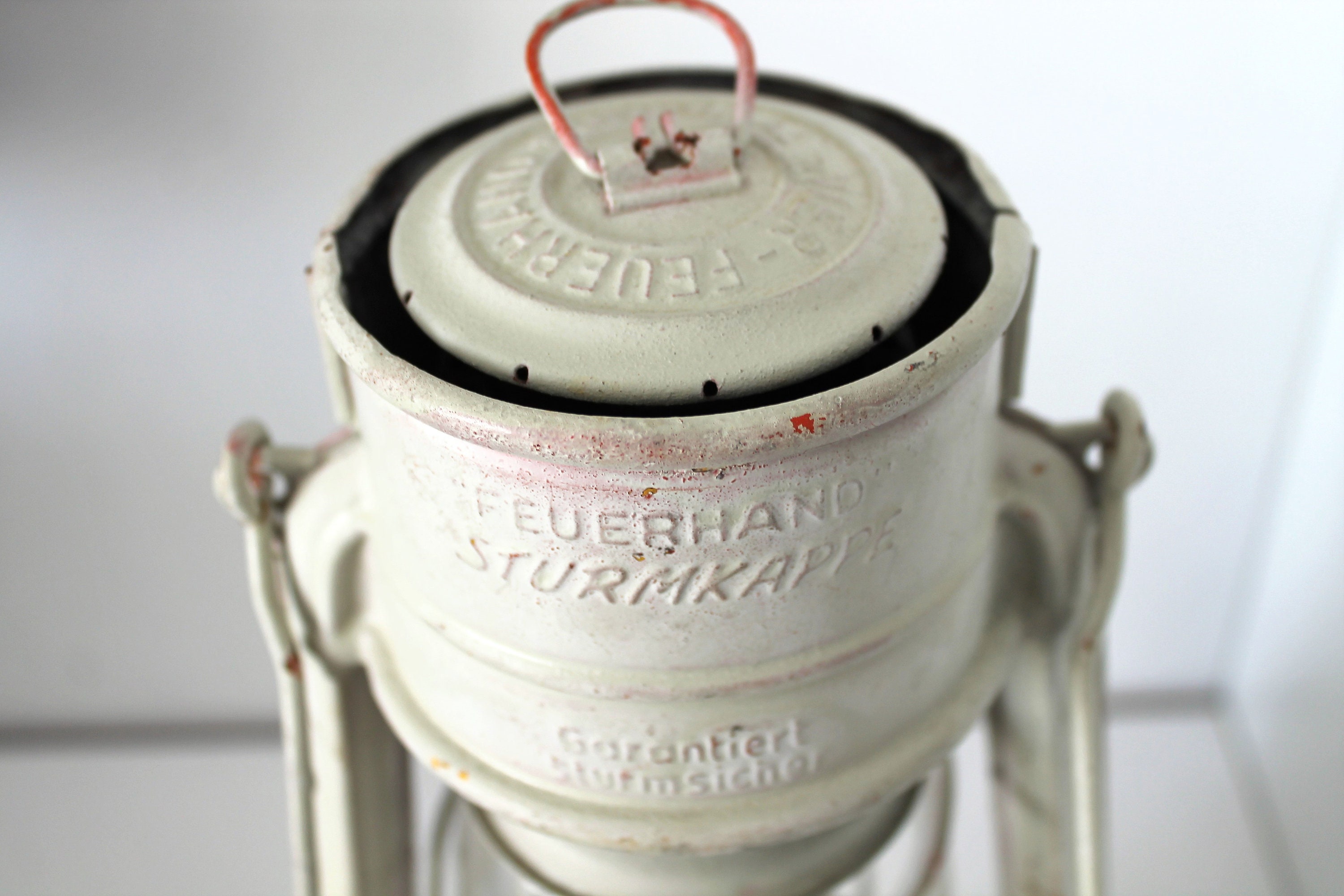 Vintage Feuerhand 276 Oil Lantern Made in Germanykerosene Oil Etsy