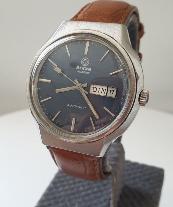 Rare Ancre Automatic Original Swiss Made Mechanica