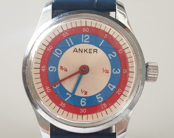 Montre Anker En Argent 800 - Pour Femme, à Remontage Manuel, Vintage