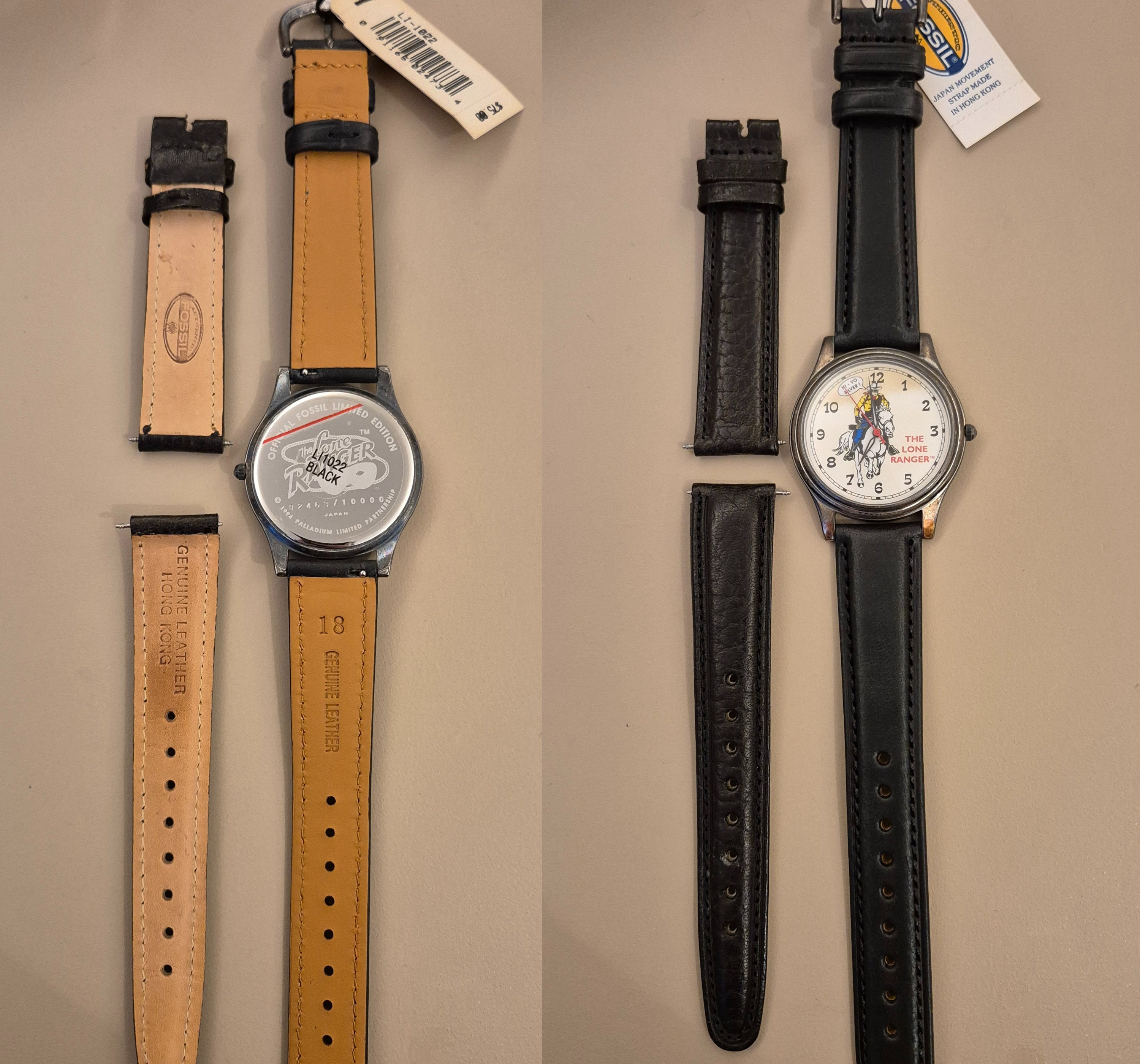 Vintage 1994 Fossil the Lone Ranger Watch, Limited Edition  display picture 3