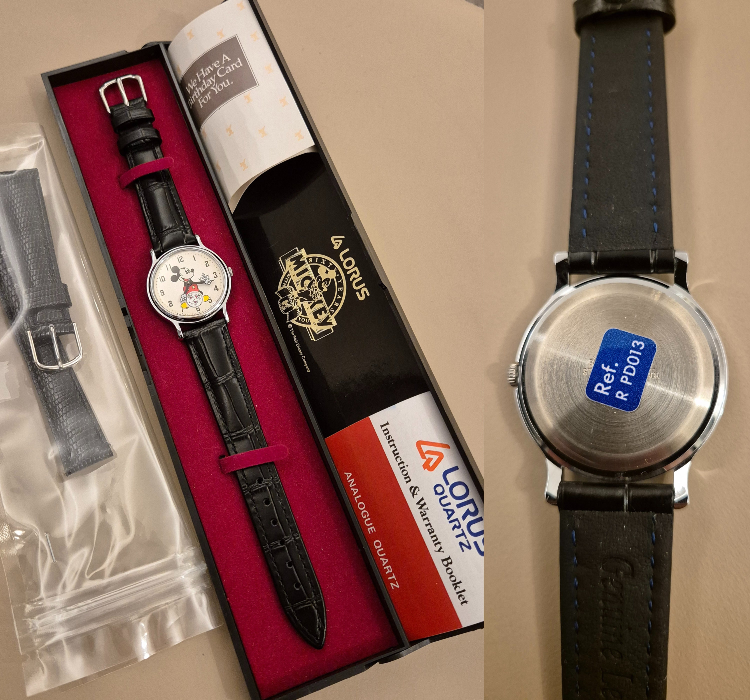 貴重！LORUS ローラス SEIKO セイコー ミッキーマウス　懐中時計 Yahoo!オークション -「ミッキー 時計 lorus」の落札相場・落札価格