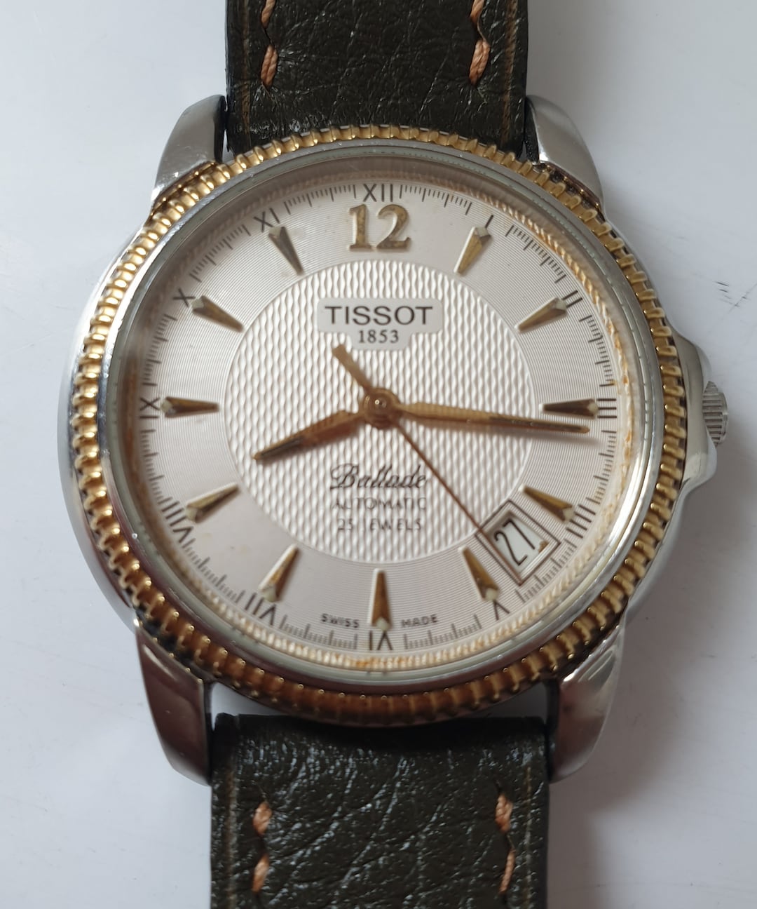Tissot Ballade Automatik seltene Vintage Uhr vergoldete Unisex Armbanduhr seltene Schweizer Uhrenkollektion minimalistische elegante Uhr Etsy