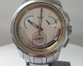 Chronograph Swatch Yrs402g Swatch Irony Chrono Retrograde Di