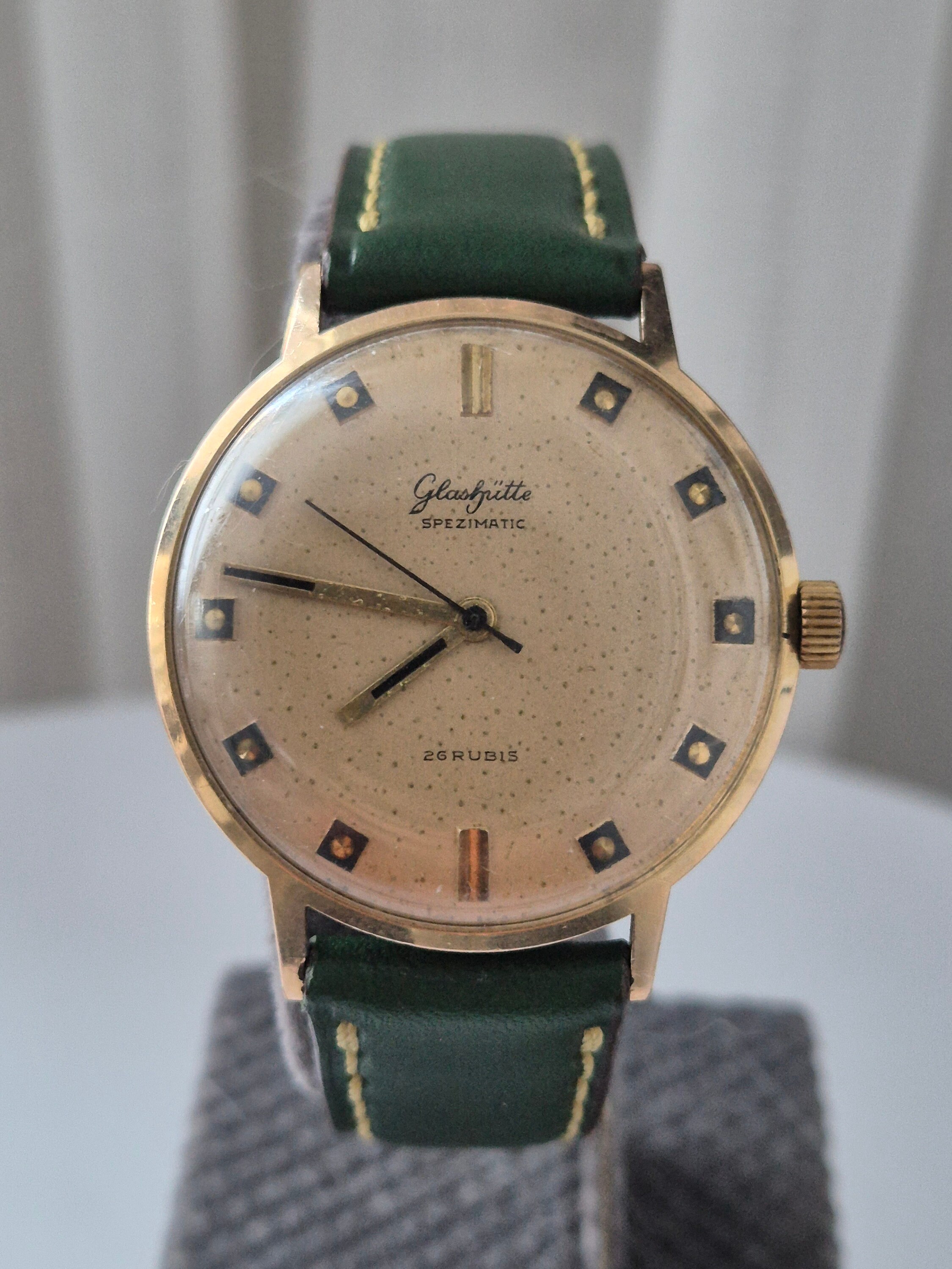Raro reloj automatico vintage GUB Glashutte Spezimatic relojes de vestir elegantes alemanes buen estado reloj de pulsera minimalista regalo de cumpleanos Etsy Mexico