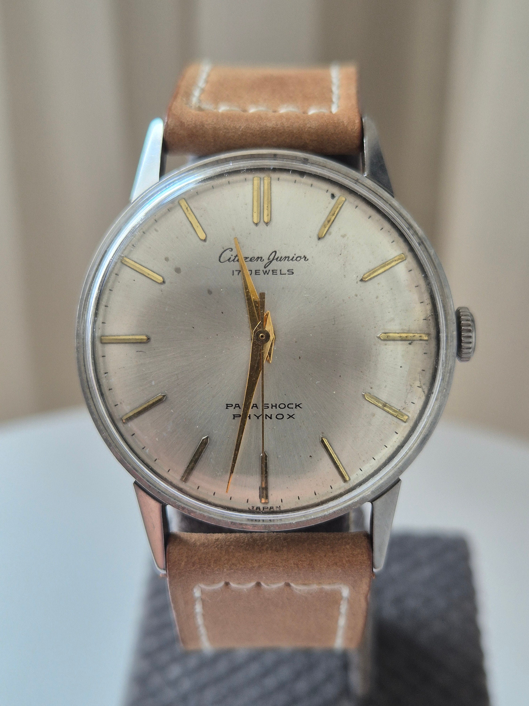 Vintage Citizen JUNIOR Watch, Handwinding Slim Dress Watch 