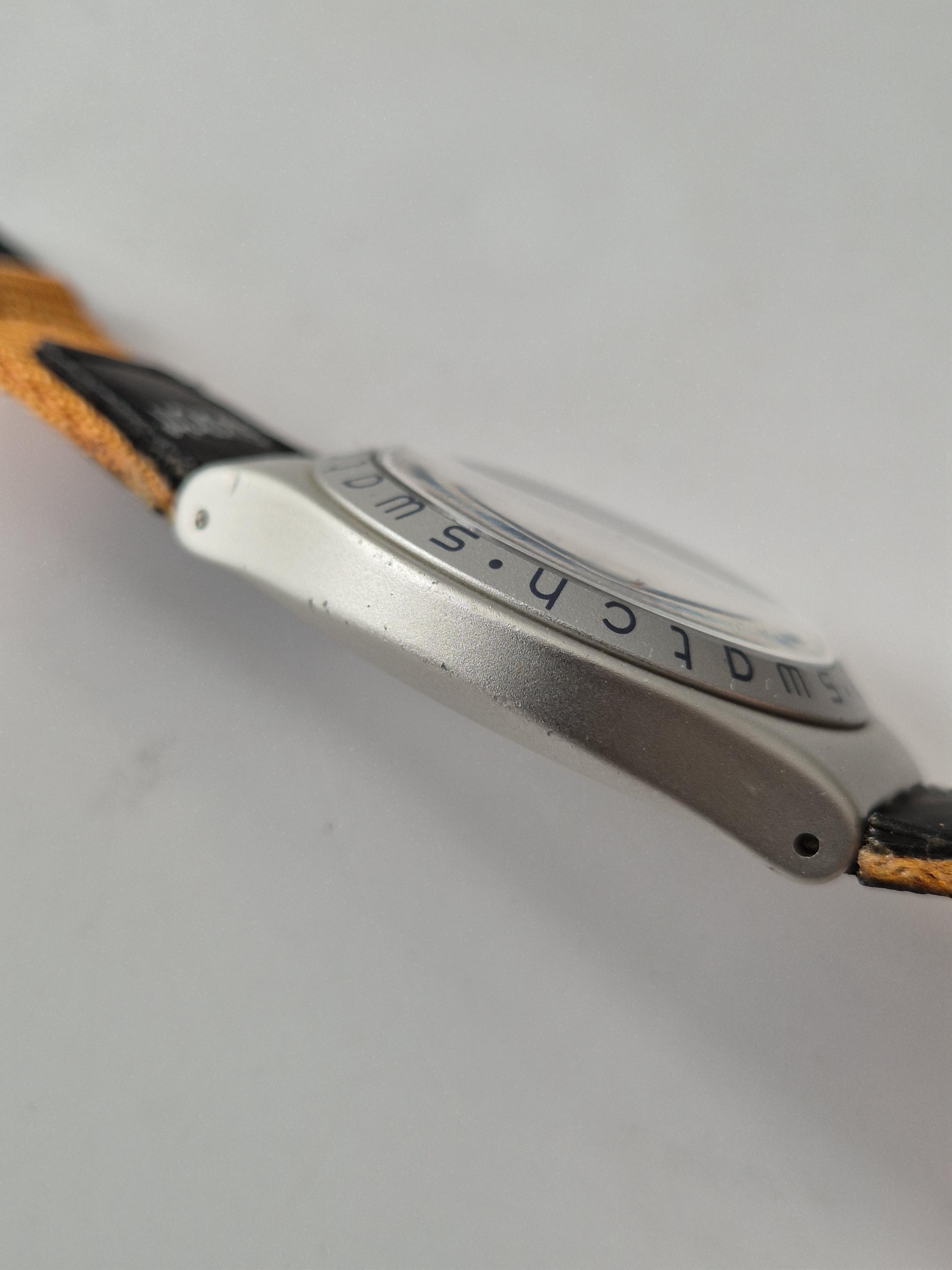Vintage Swatch Irony ZEBAH YGS9000 – Swiss Made Big Loomi Watch