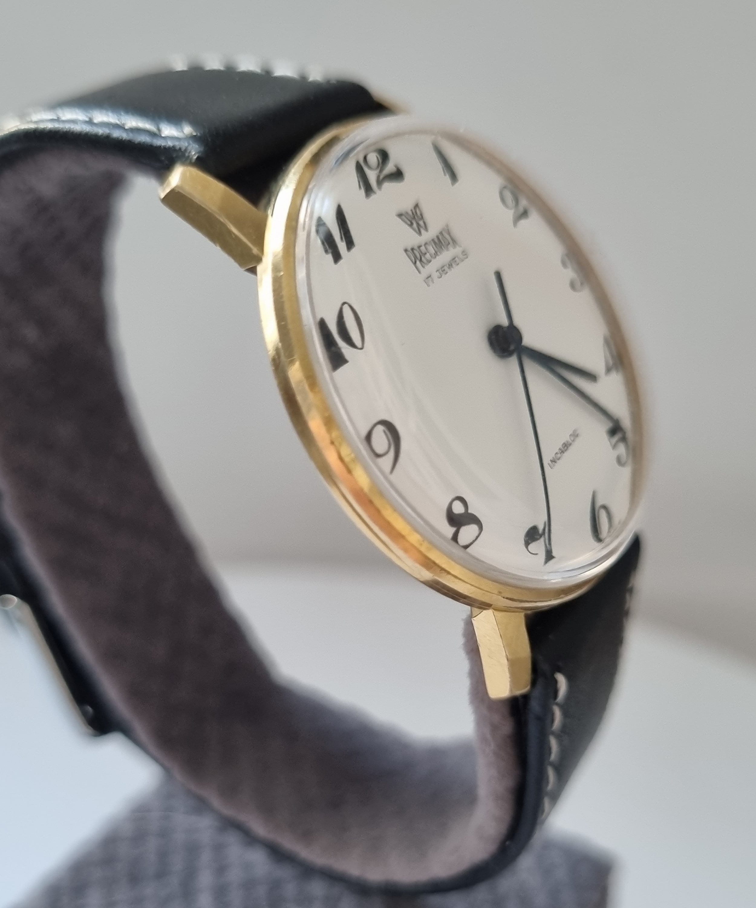 Vintage Precimax Swiss Made Dress Watch, 17 Jewels, 1960s Hand