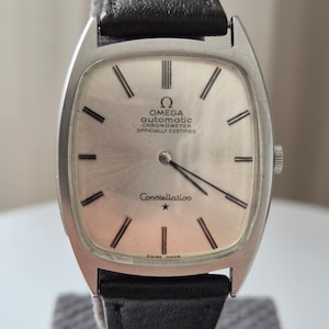 Great OMEGA Automatic Watch, Constellation  Chronometer Officially Certified, C 1966,Swiss Elegant Collection Timepieces,Gift For Fathers